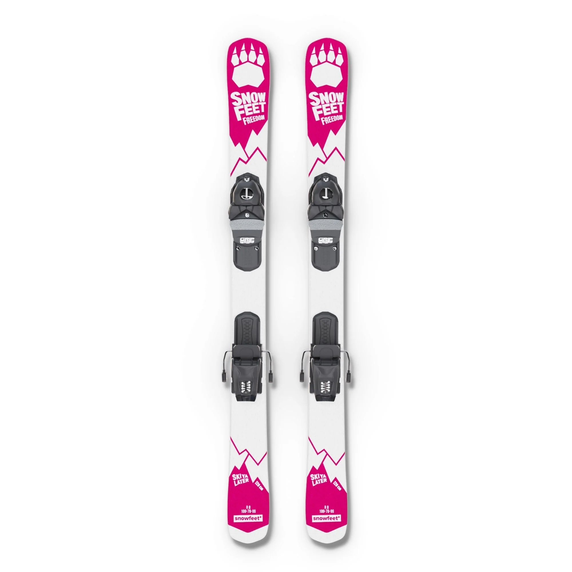 Snowfeet* Short Skis | 140 CM | Skiblades Skiboards Snowblades - Image 15