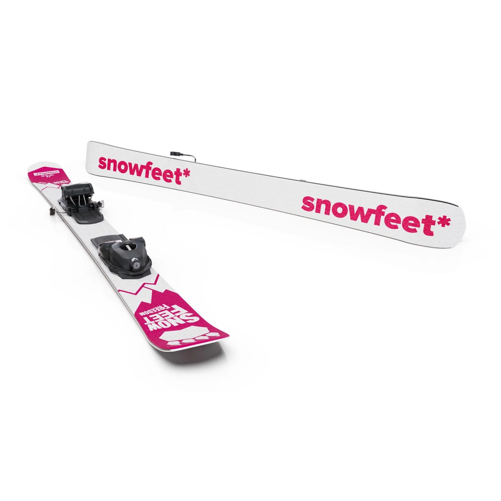 Snowfeet* Short Skis | 140 CM | Skiblades Skiboards Snowblades - Image 16