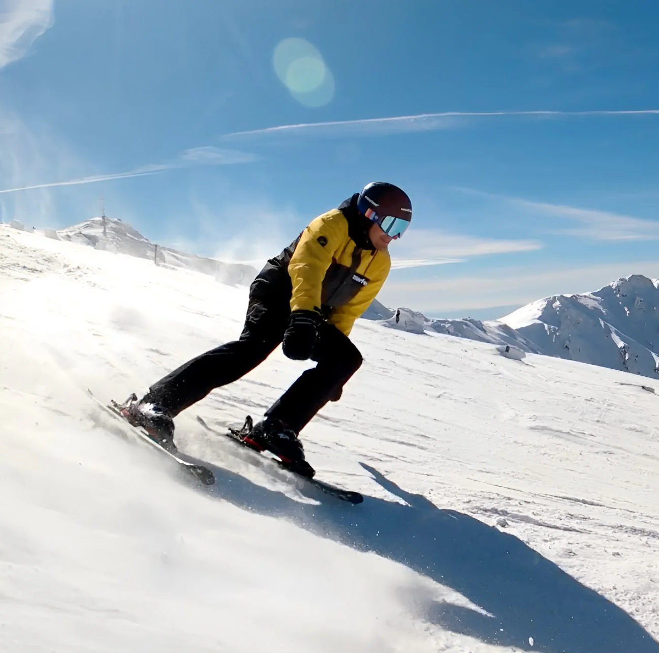 Snowfeet* Short Skis | 140 CM | Skiblades Skiboards Snowblades - Image 3