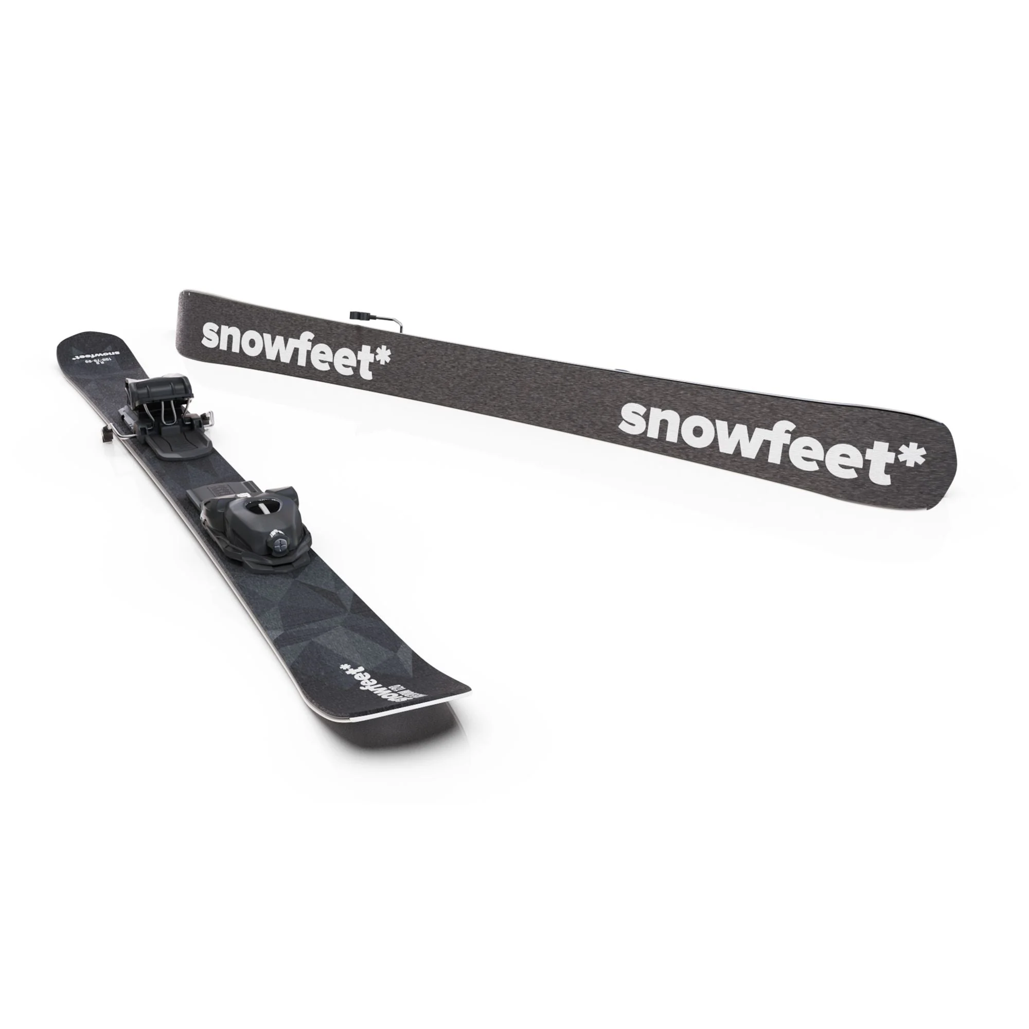 Snowfeet* Short Skis | 140 CM | Skiblades Skiboards Snowblades - Image 5