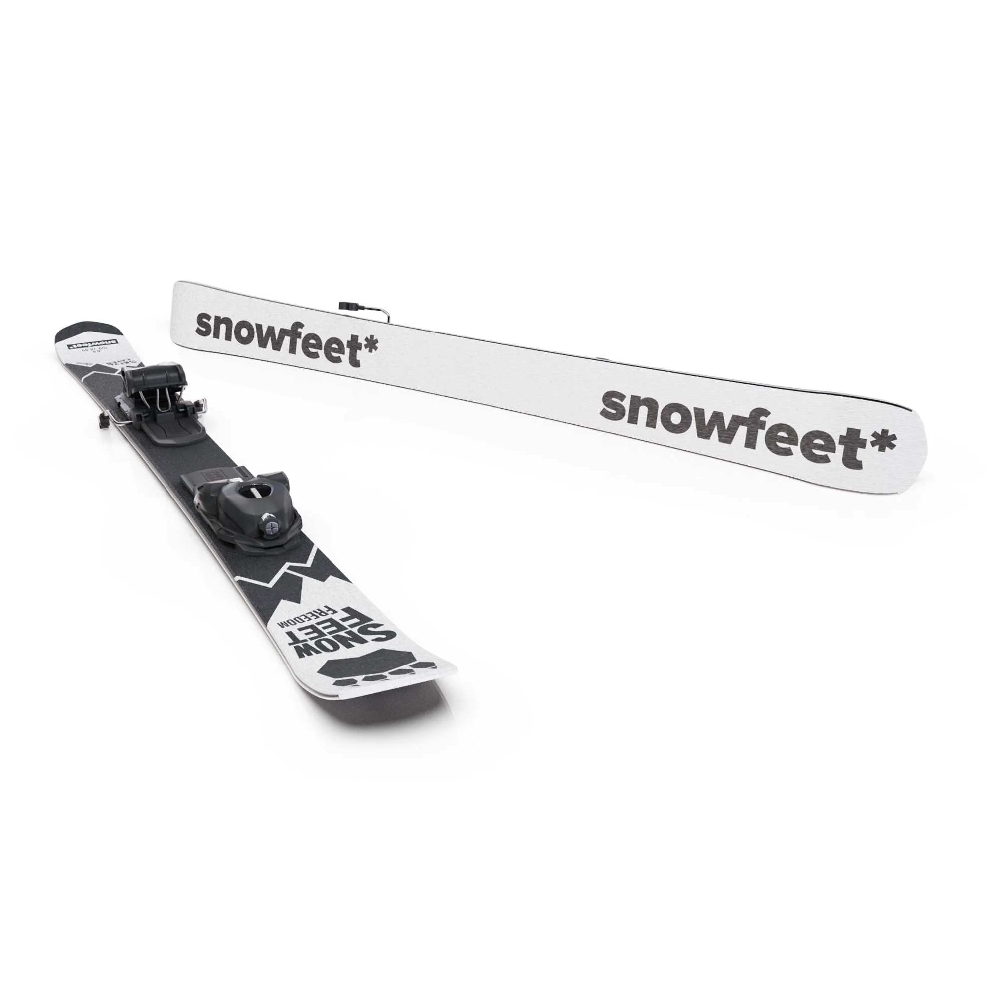 Snowfeet* Short Skis | 140 CM | Skiblades Skiboards Snowblades - Image 9
