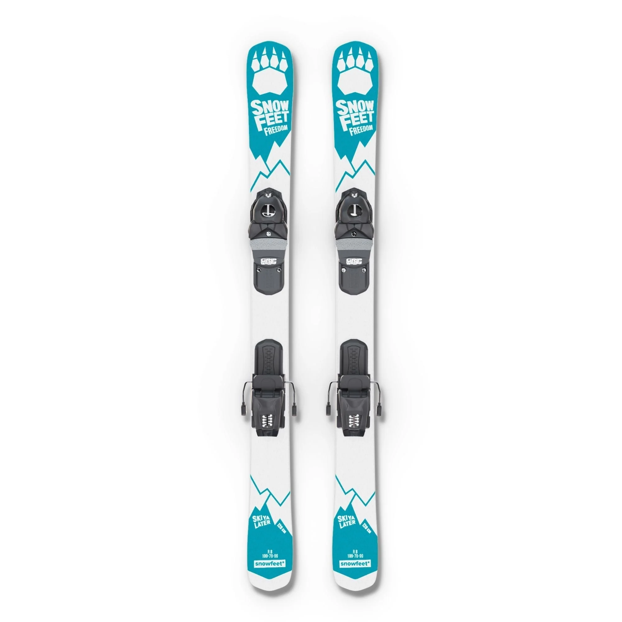 Snowfeet* Short Skis | 120 CM | Skiblades Skiboards Snowblades - Image 17
