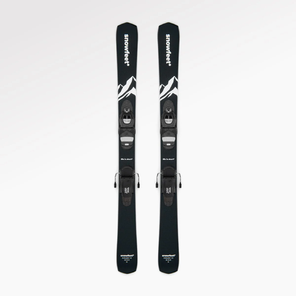 Snowfeet* Short Skis | 120 CM | Skiblades Skiboards Snowblades - Image 3