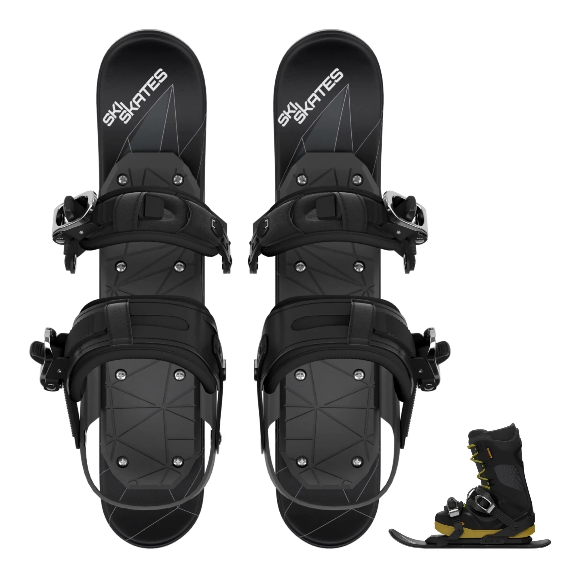 Snowfeet* 44 CM | Skiskates | Snowblades Skiboards Mini Skis - Image 65