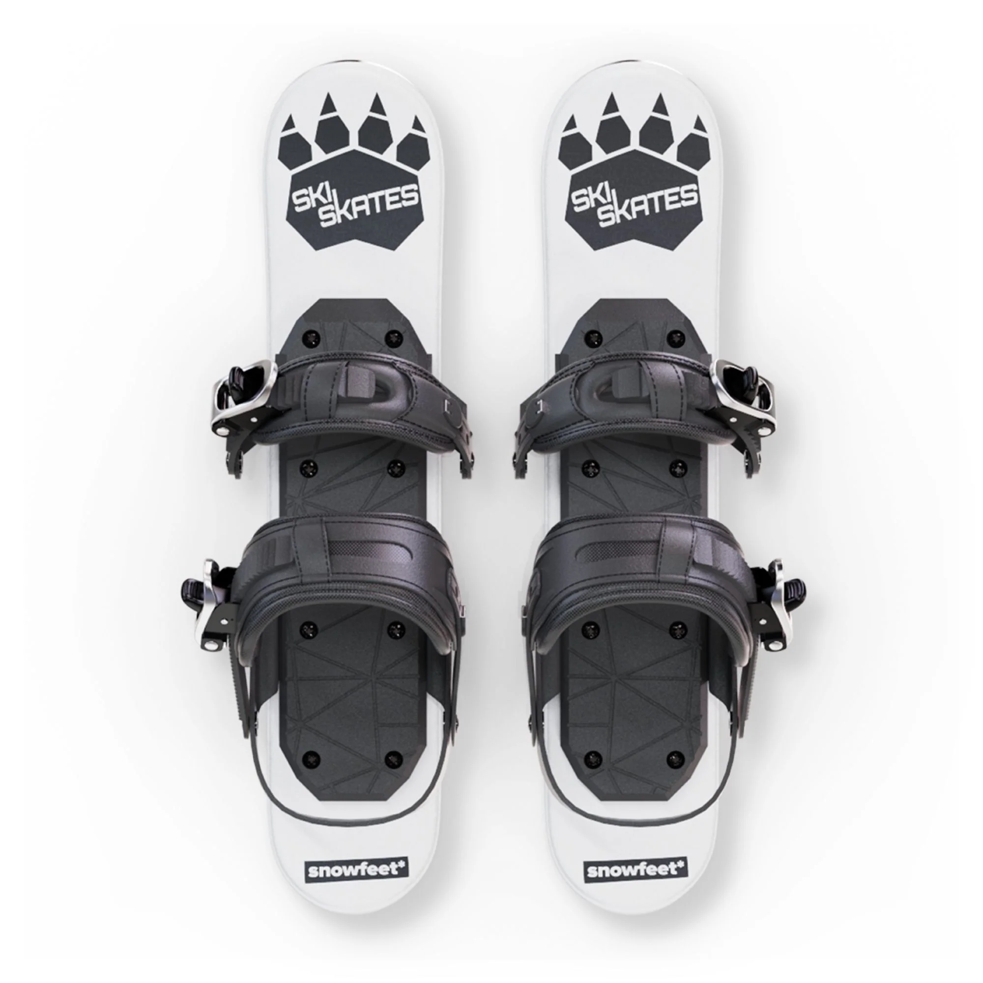 Snowfeet* 44 CM | Skiskates | Skiblades Skiboards Snowblades | Snowboard Boots Model - Image 13