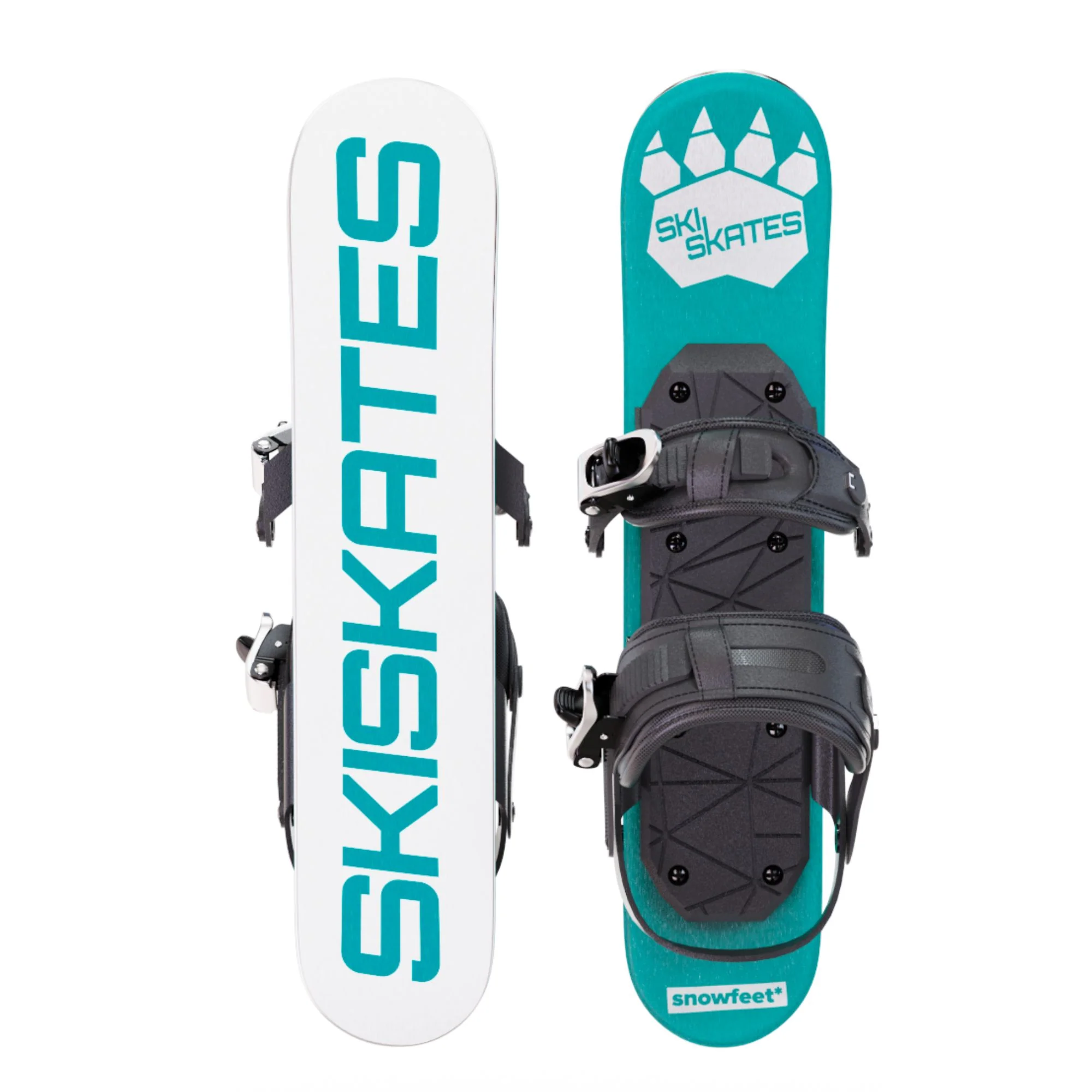 Snowfeet* 44 CM | Skiskates | Skiblades Skiboards Snowblades | Snowboard Boots Model - Image 25