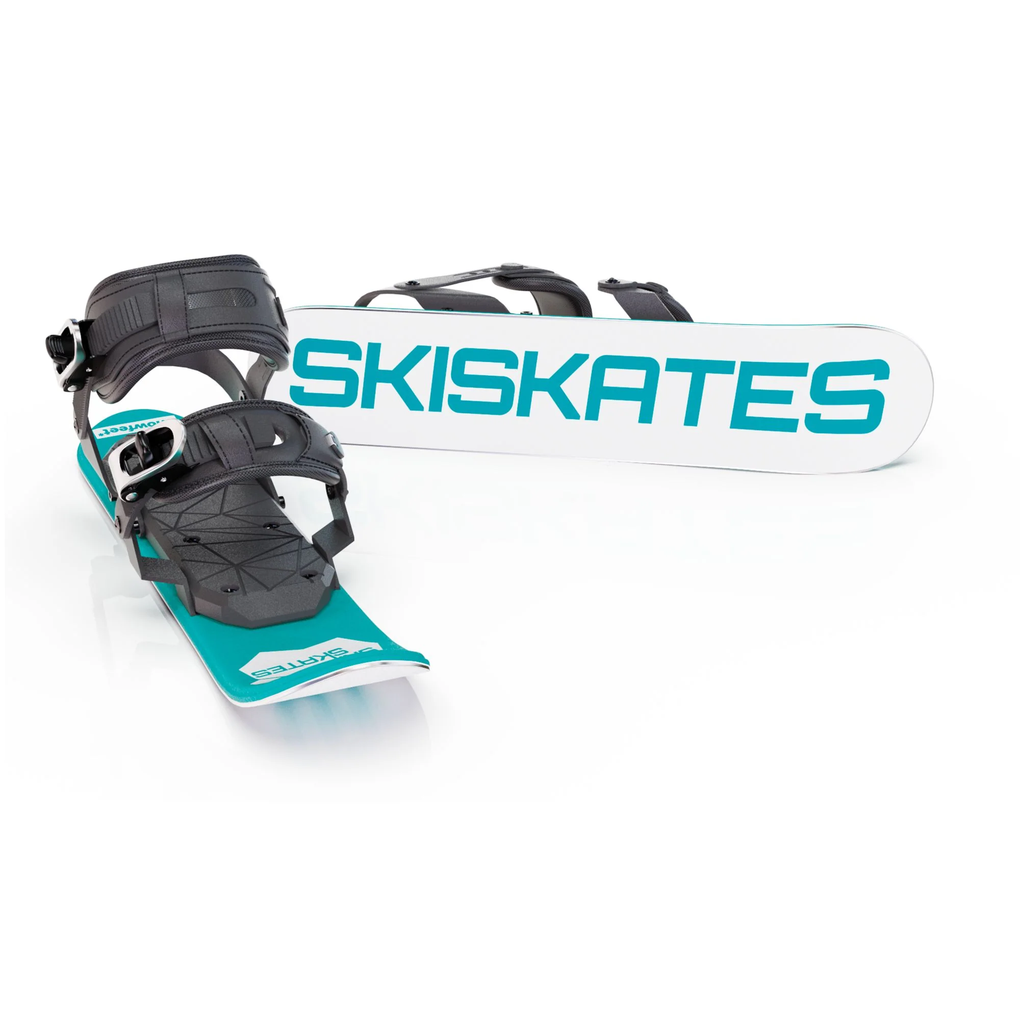 Snowfeet* 44 CM | Skiskates | Skiblades Skiboards Snowblades | Snowboard Boots Model - Image 26