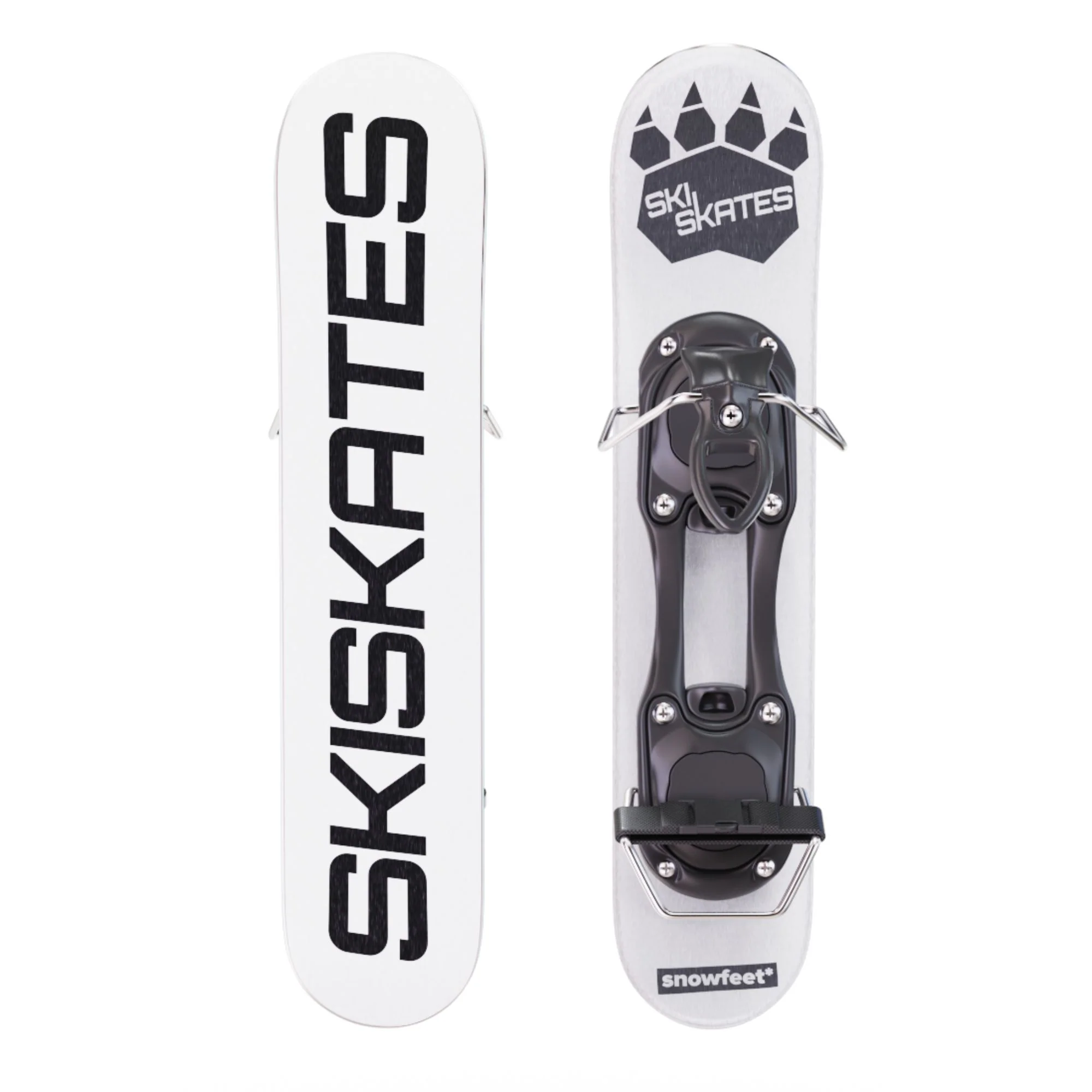 Snowfeet* 44 CM | Skiskates | Skiblades Skiboards Snowblades | Snowboard Boots Model - Image 31
