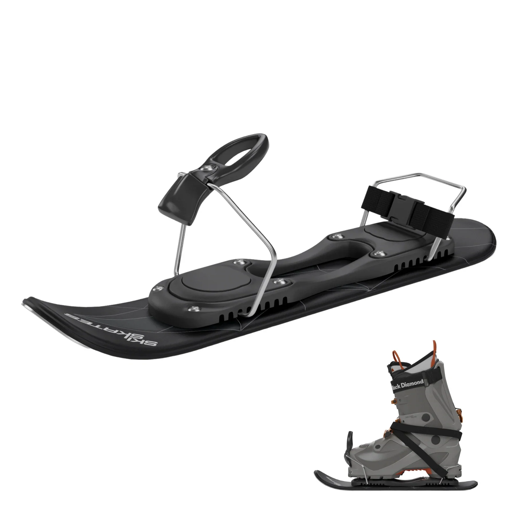 Snowfeet* 44 CM | Skiskates | Skiblades Skiboards Snowblades | Snowboard Boots Model - Image 36