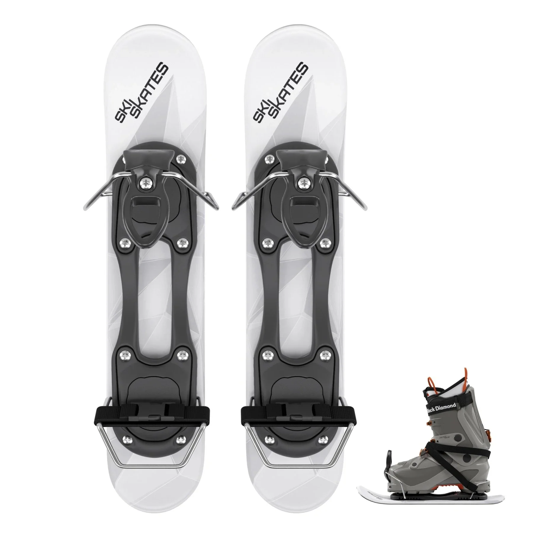 Snowfeet* 44 CM | Skiskates | Skiblades Skiboards Snowblades | Snowboard Boots Model - Image 39