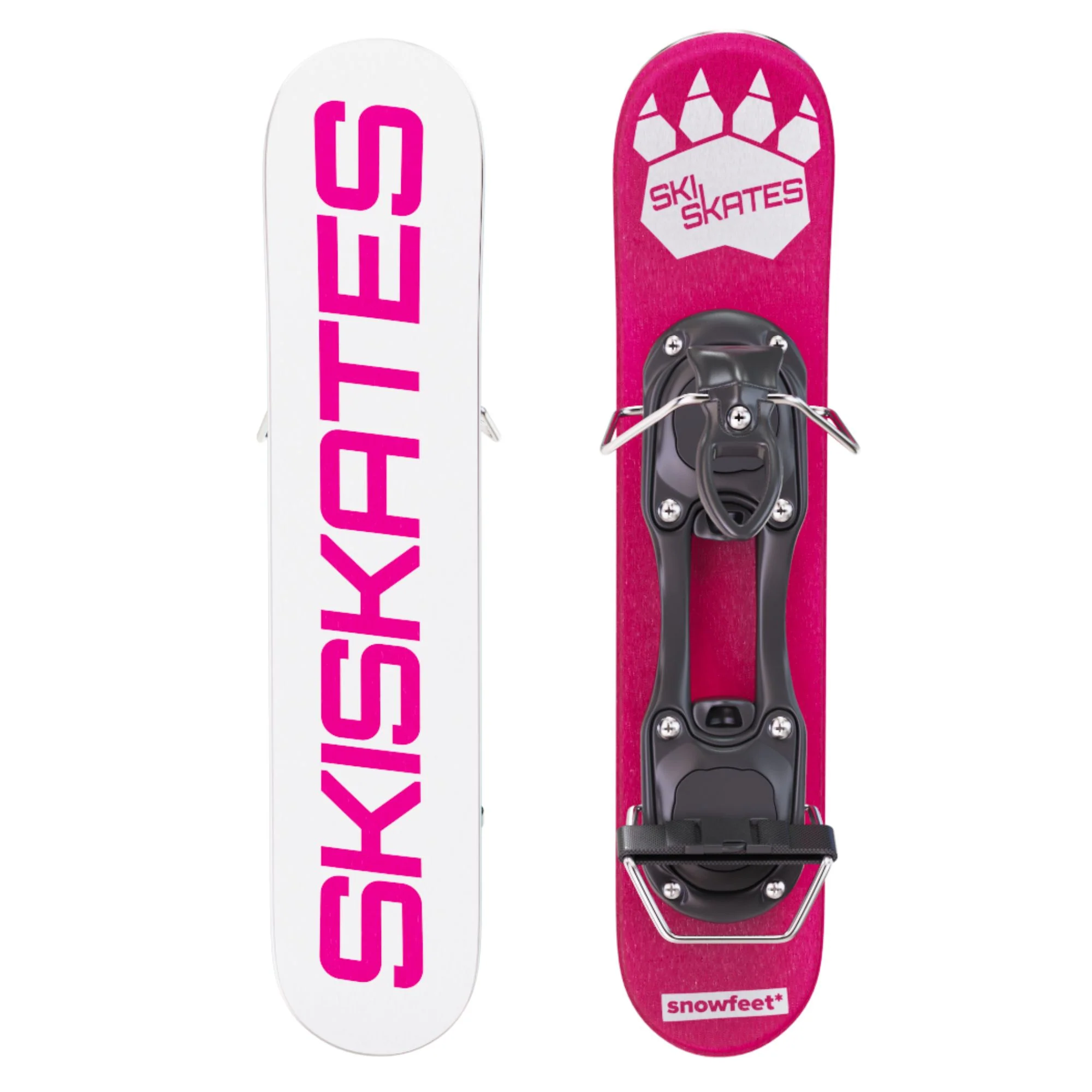 Snowfeet* 44 CM | Skiskates | Skiblades Skiboards Snowblades | Snowboard Boots Model - Image 42