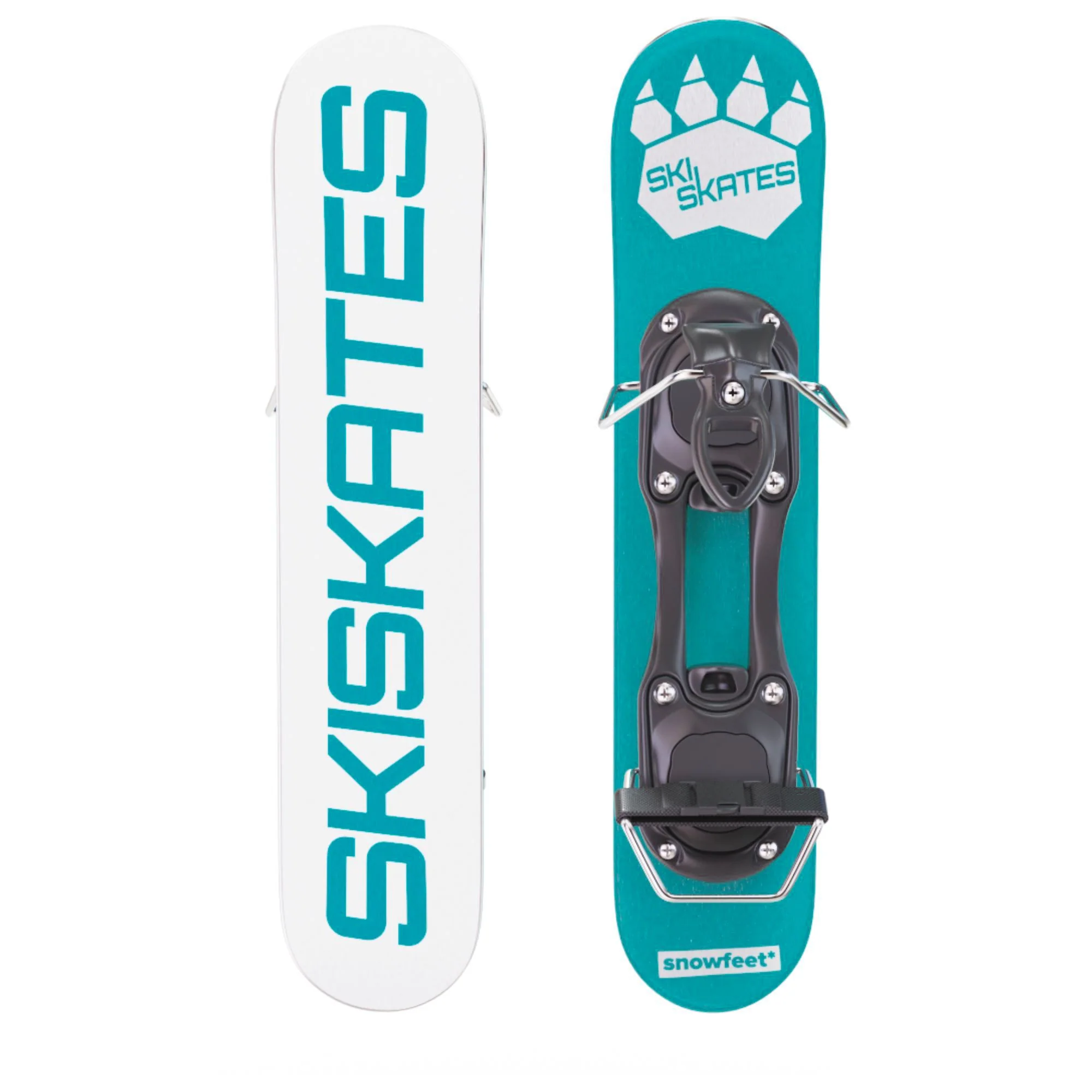 Snowfeet* 44 CM | Skiskates | Skiblades Skiboards Snowblades | Snowboard Boots Model - Image 47