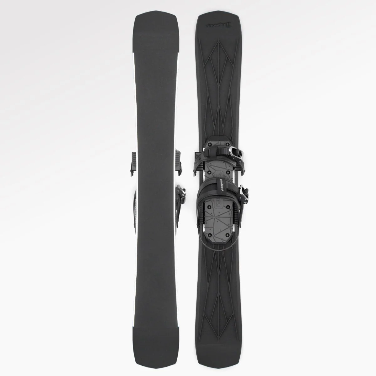 Snowfeet* 100 CM | Skiblades | Snowblades Skiboards Short Skis | Fiberglass Flex Core - Image 8