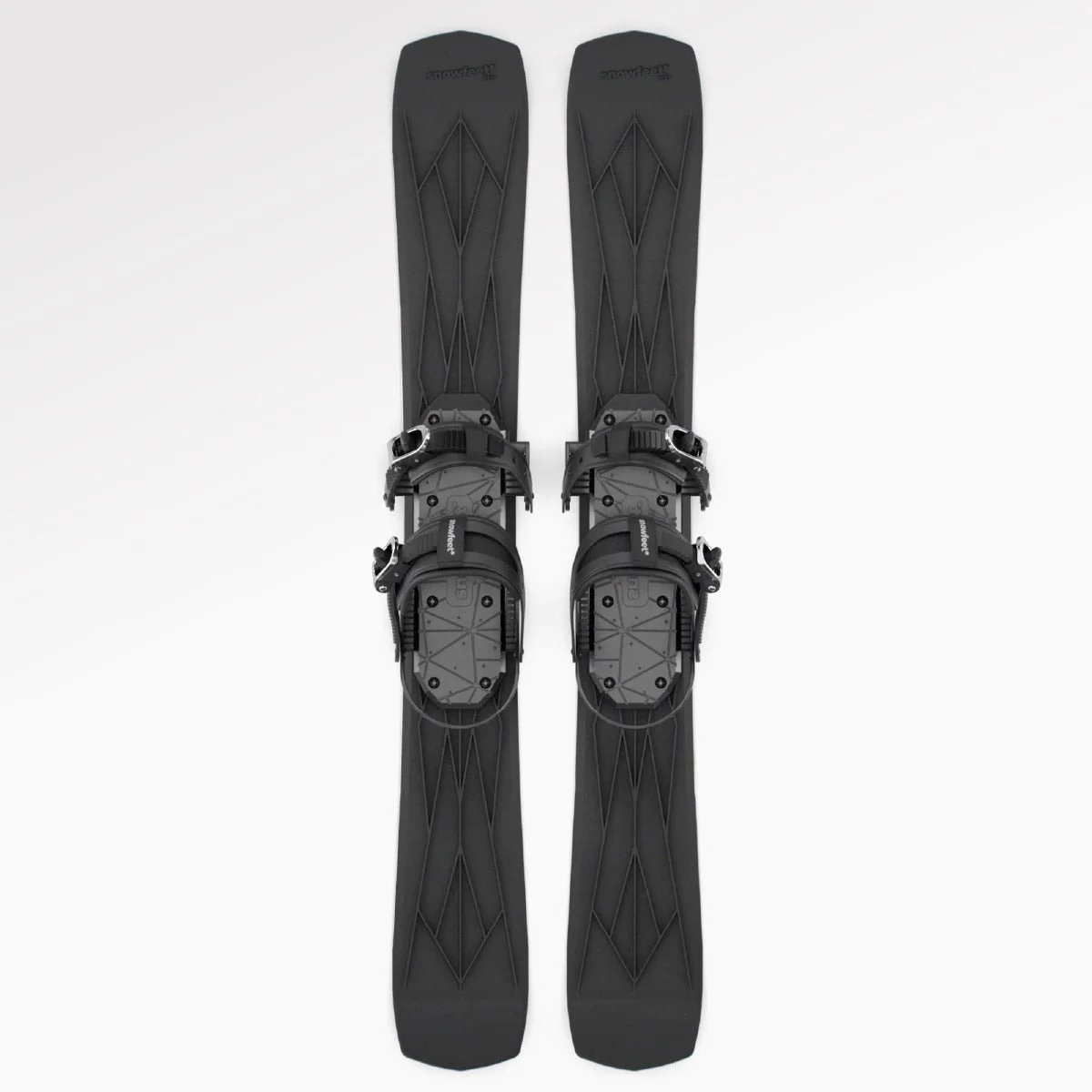 Snowfeet* 100 CM | Skiblades | Snowblades Skiboards Short Skis | Fiberglass Flex Core - Image 3