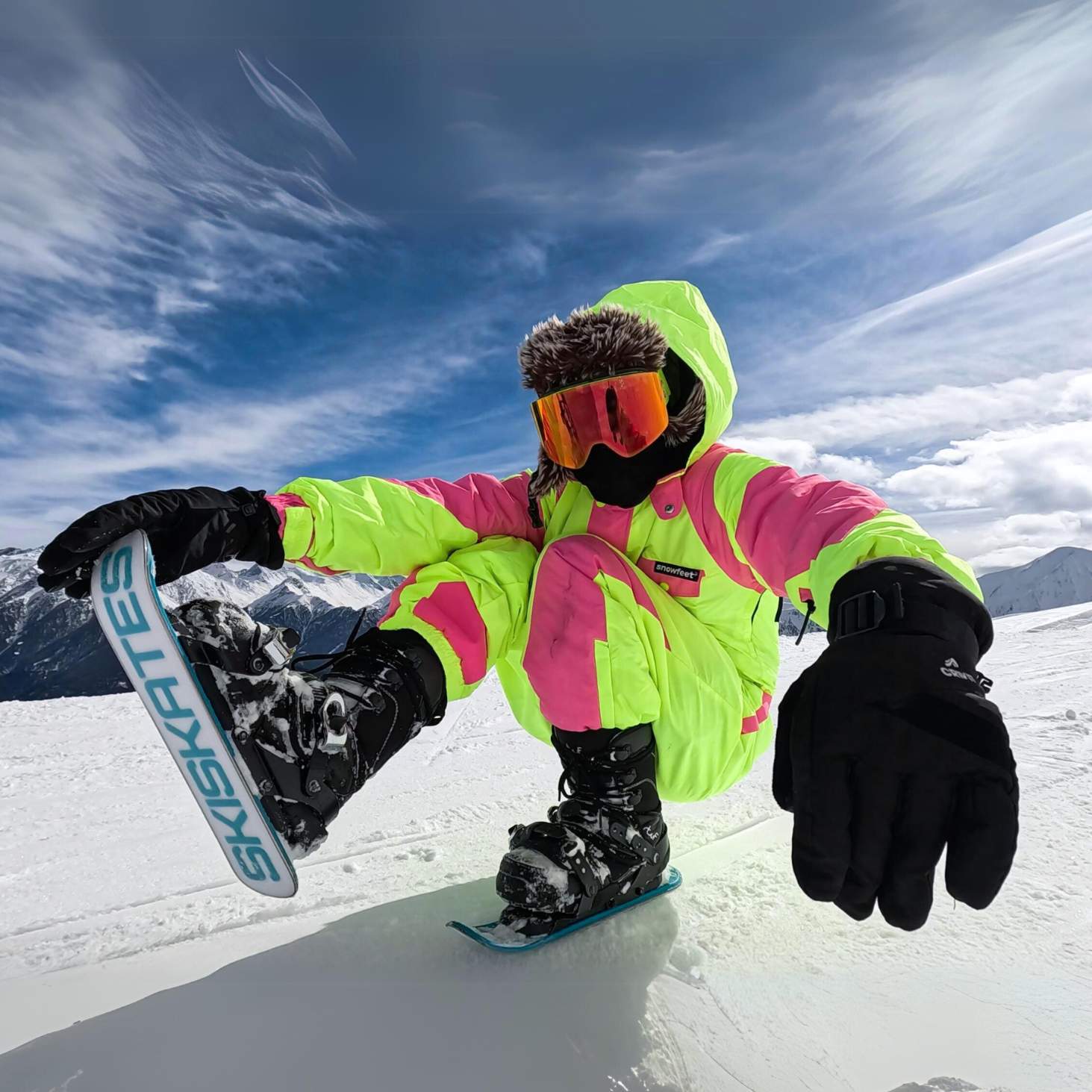 Snowfeet* 44 CM | Skiskates | Snowblades Skiboards Mini Skis - Image 11