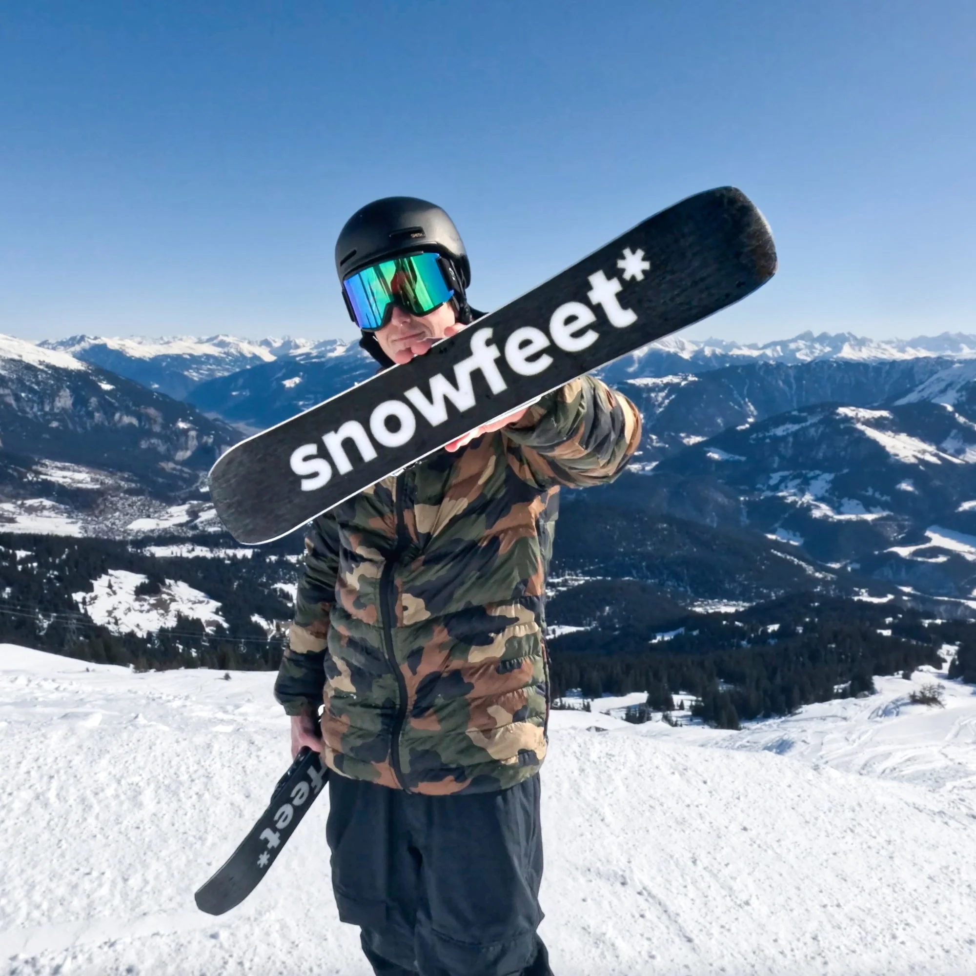 Snowfeet* 65 CM | Skiblades | Skiboards Snowblades Short Skis | SECRET SALE - Image 11
