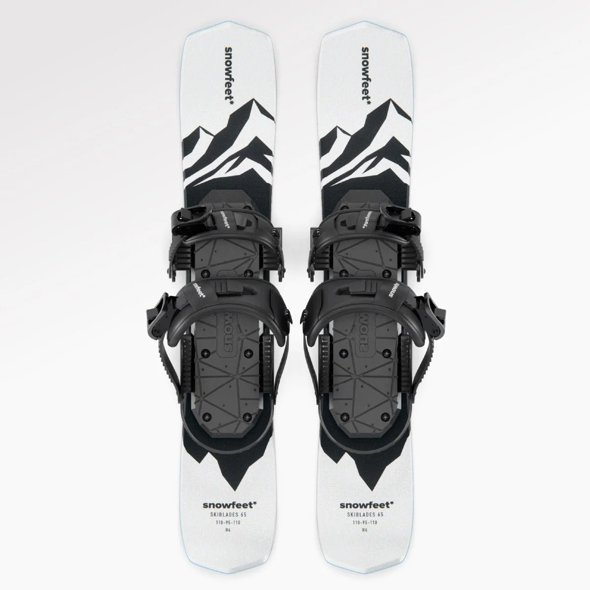 Snowfeet* 65 CM | Skiblades | Skiboards Snowblades Short Skis | SECRET SALE - Image 21