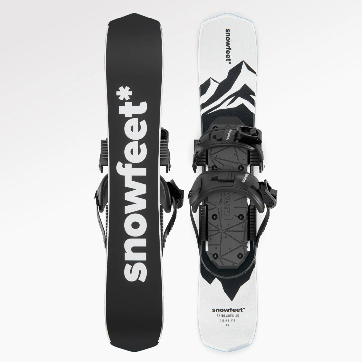 Snowfeet* 65 CM | Skiblades | Skiboards Snowblades Short Skis | SECRET SALE - Image 25