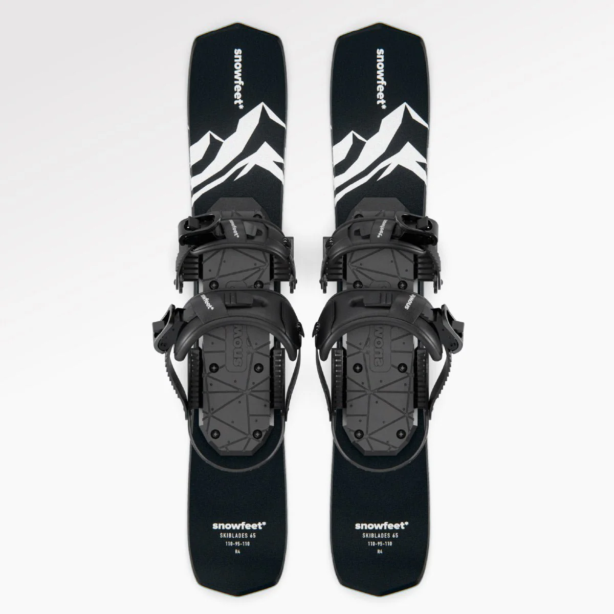 Snowfeet* 65 CM | Skiblades | Skiboards Snowblades Short Skis | SECRET SALE - Image 3