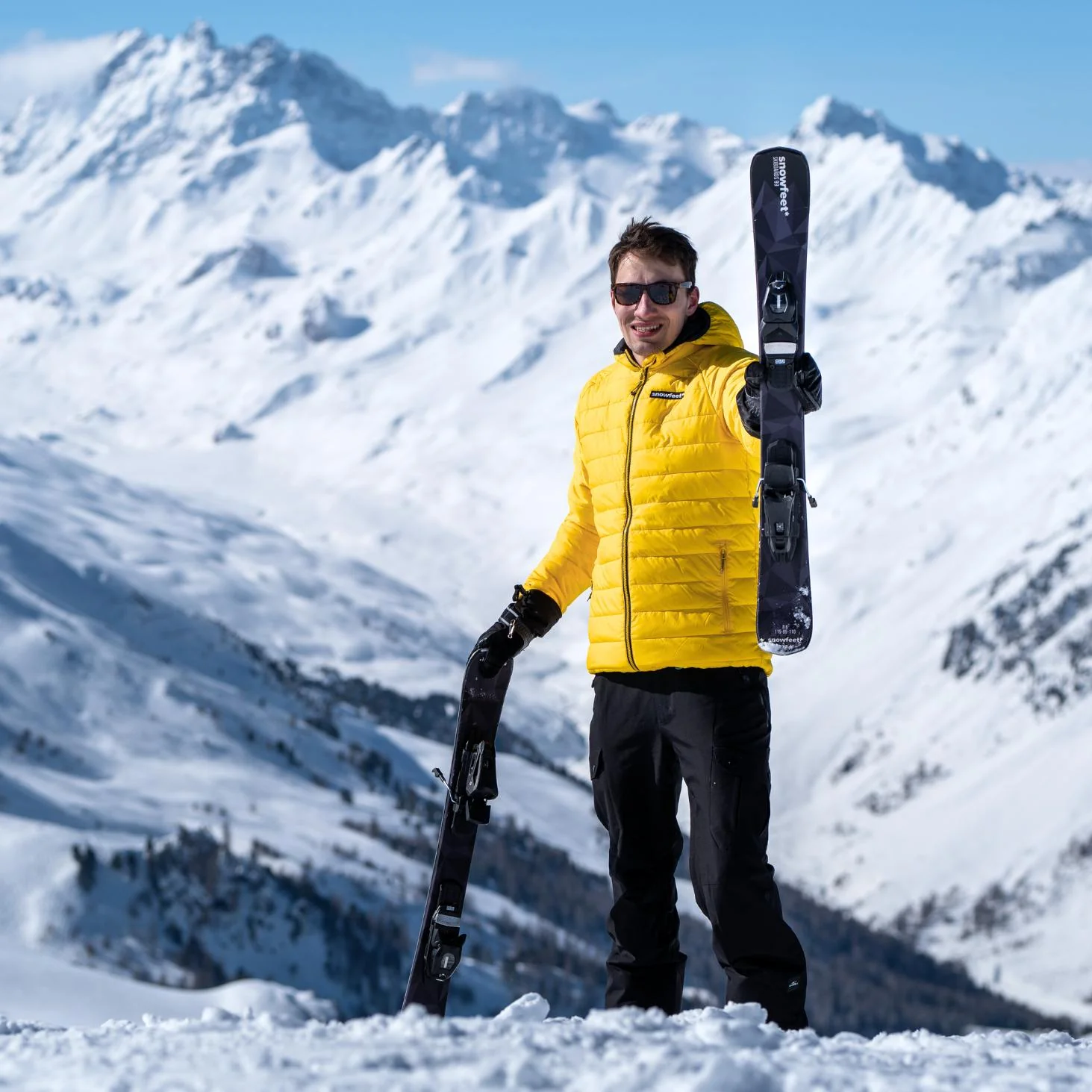 Snowfeet* 99 CM | Skiblades | Snowblades Skiboards Short Skis - Image 12
