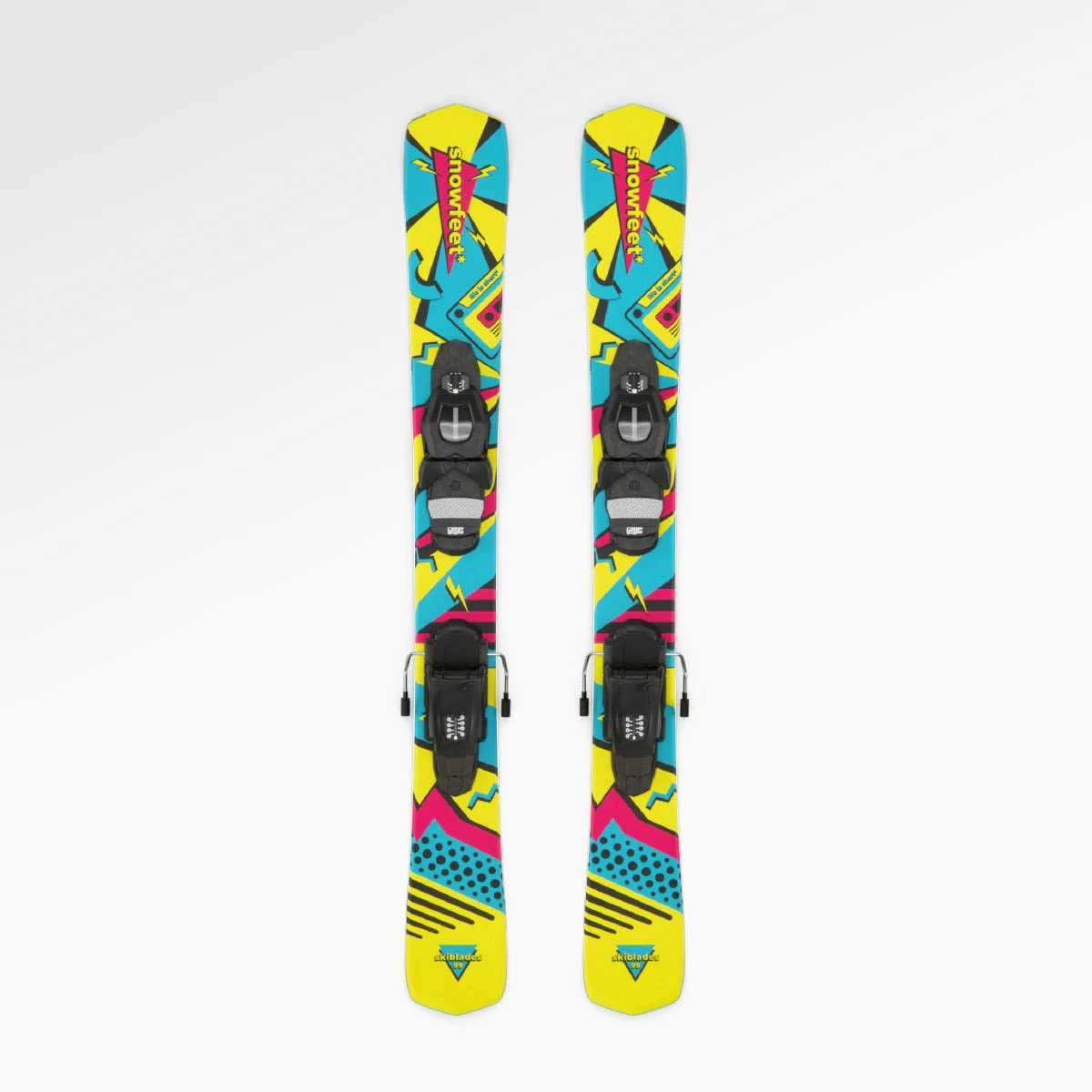 Snowfeet* 99 CM | Skiblades | Snowblades Skiboards Short Skis - Image 46