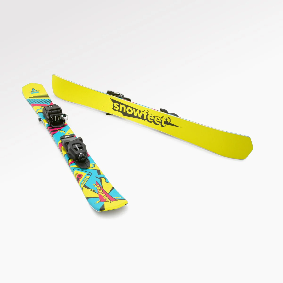 Snowfeet* 99 CM | Skiblades | Snowblades Skiboards Short Skis - Image 49