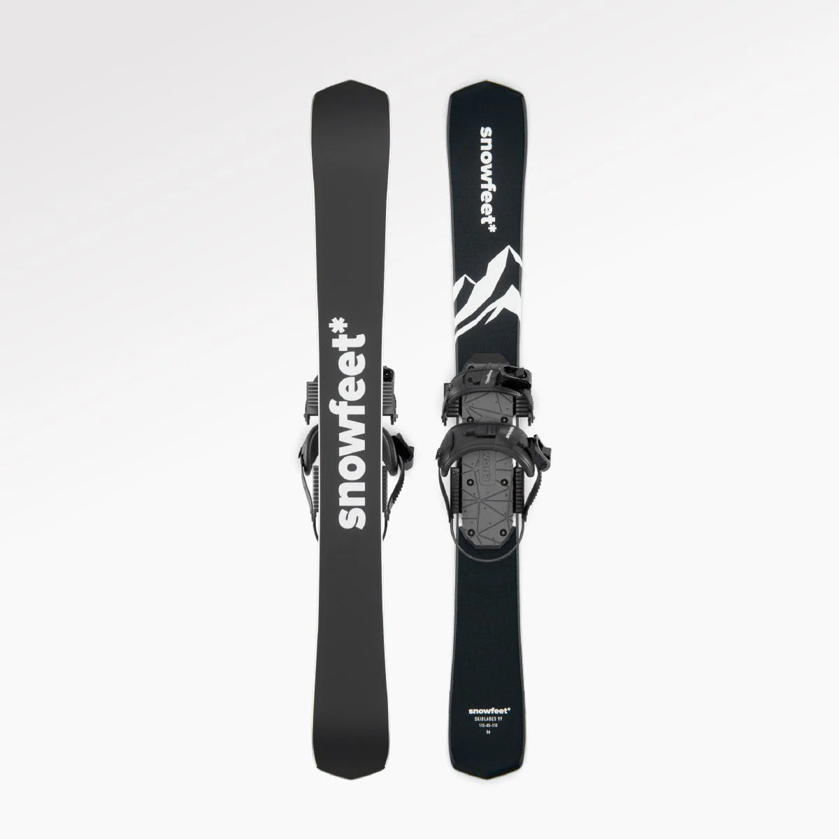 Snowfeet* 99 CM | Skiblades | Snowblades Skiboards Short Skis - Image 5