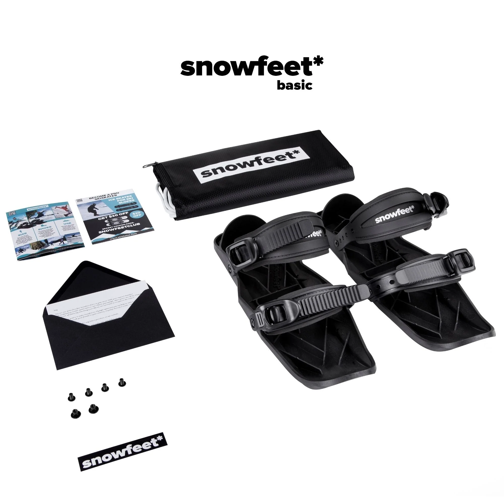 Snowfeet* Basic | Mini Ski Skates - Image 9