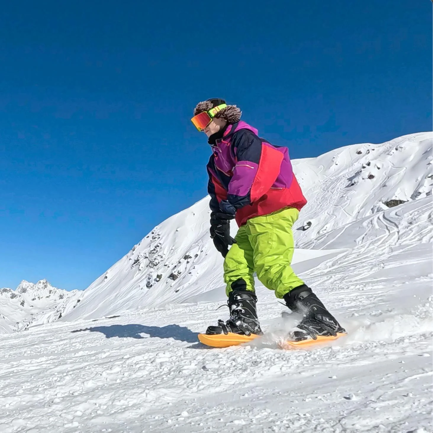 Snowfeet* 38 CM | Mini Ski Skates Short Skis | Secret Sale - Image 3