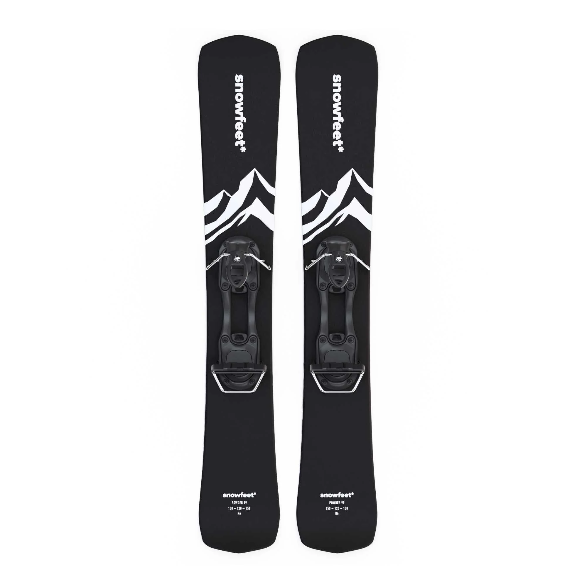 Snowfeet* POWDER | 99 CM | Skiboards Skiblades Snowblades Short Skis - Image 10