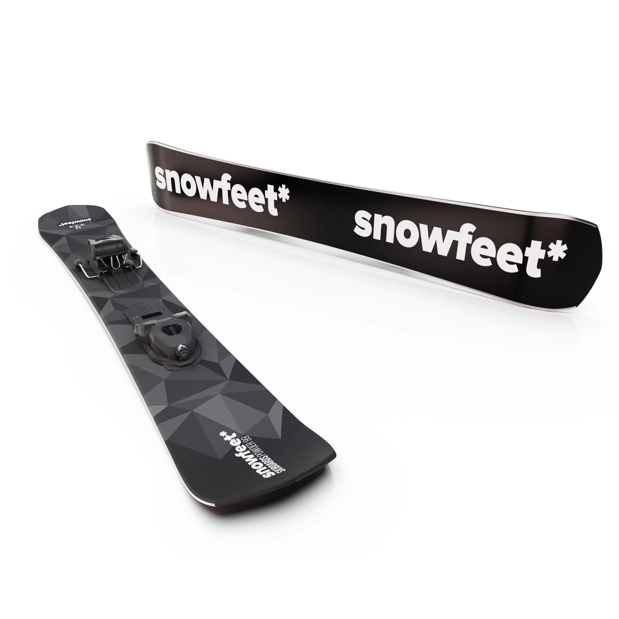 Snowfeet* POWDER | 99 CM | Skiboards Skiblades Snowblades Short Skis - Image 21
