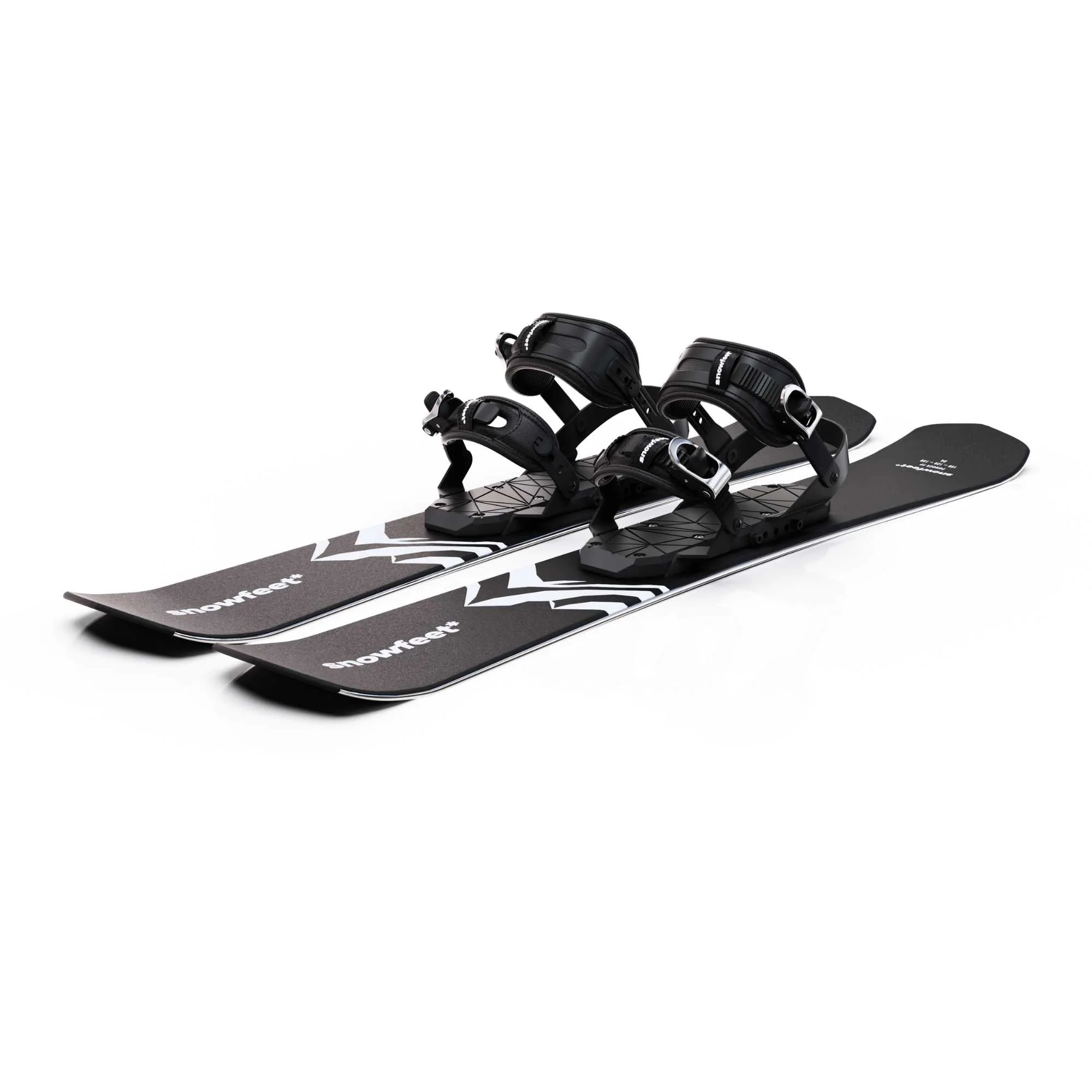 Snowfeet* POWDER | 99 CM | Skiboards Skiblades Snowblades Short Skis - Image 3