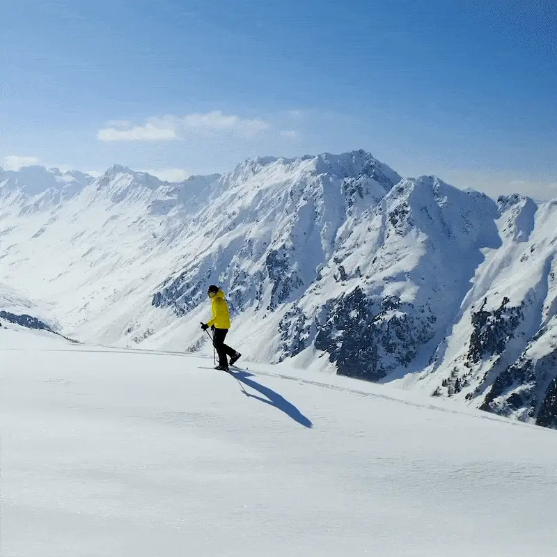 Snowfeet* WALKSKI Backcountry Touring Skis | 100 CM - Image 10