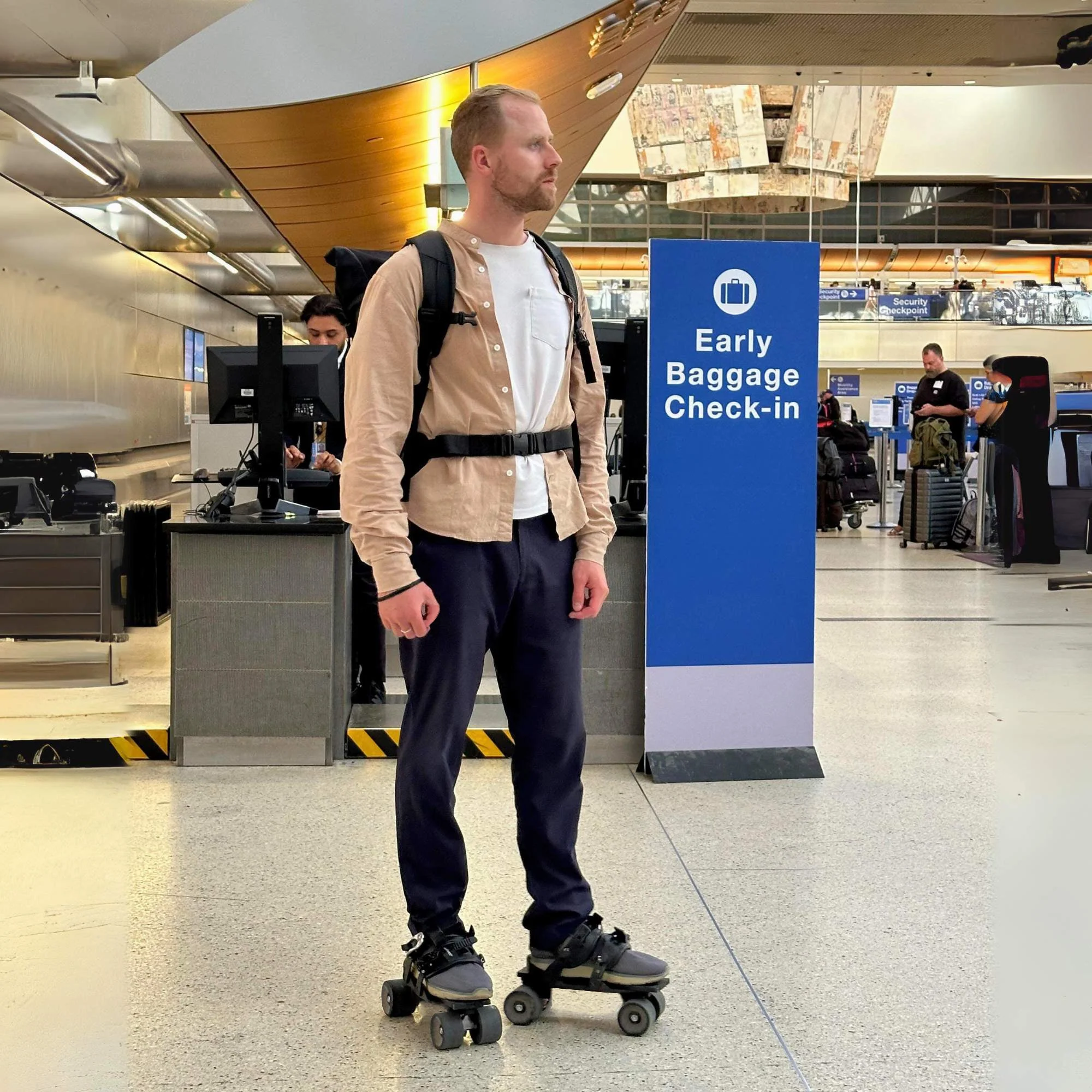 Wearable Skates | Roller Blades | Skate on Shoes | Wheelfeet | Non-electric - Image 3