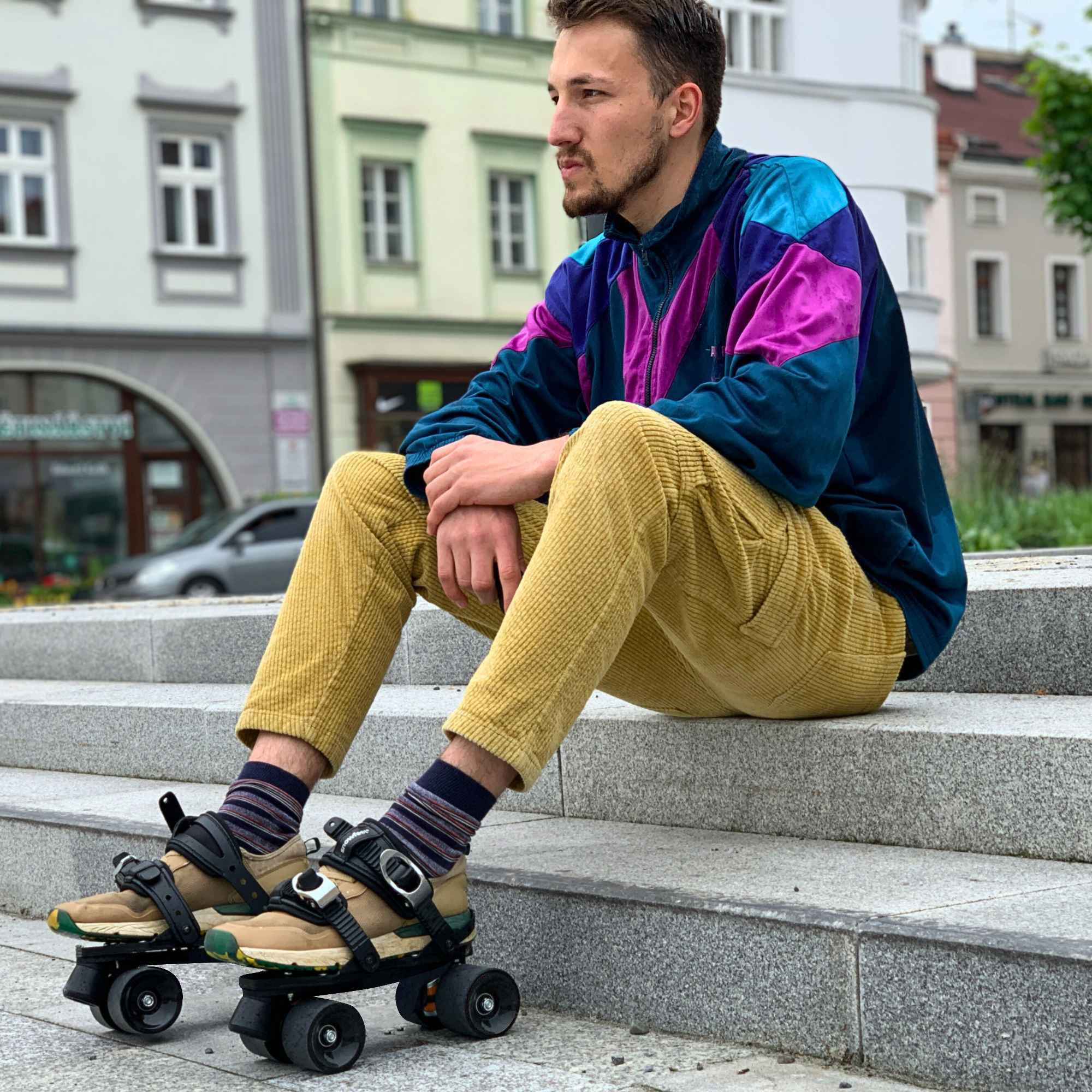 Wearable Skates | Roller Blades | Skate on Shoes | Wheelfeet | Non-electric - Image 8